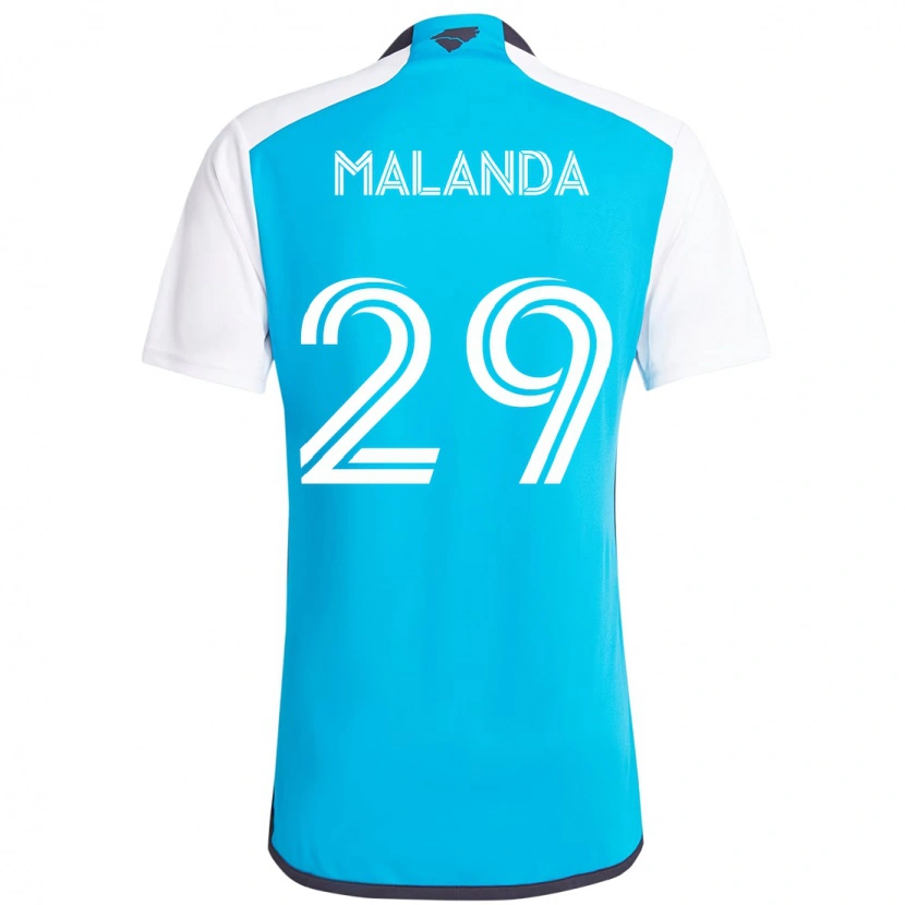 Danxen Niño Camiseta Adilson Malanda #29 Negro Blanco 1ª Equipación 2025/26 La Camisa México