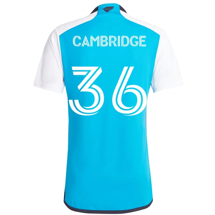 Danxen Niño Camiseta Brandon Cambridge #36 Negro Blanco 1ª Equipación 2025/26 La Camisa México