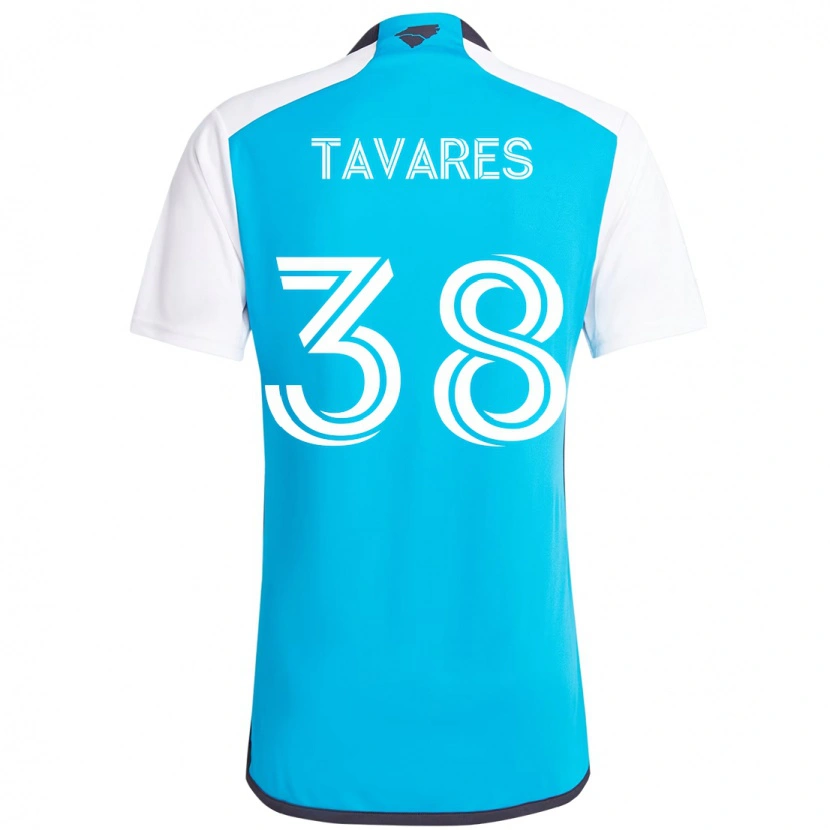 Danxen Niño Camiseta Iuri Tavares #38 Negro Blanco 1ª Equipación 2025/26 La Camisa México