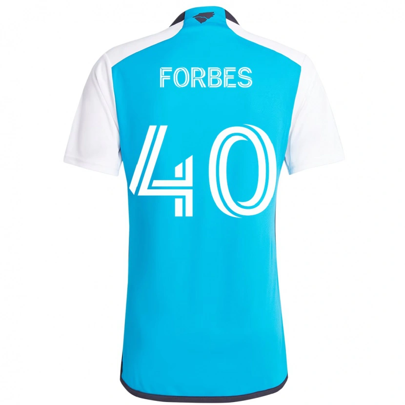 Danxen Niño Camiseta Jahlane Forbes #40 Negro Blanco 1ª Equipación 2025/26 La Camisa México