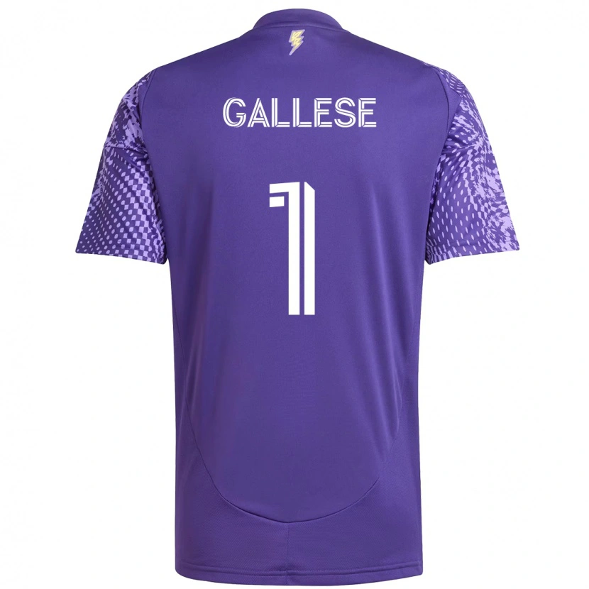 Danxen Niño Camiseta Pedro Gallese #1 Blanco Morado 1ª Equipación 2025/26 La Camisa México