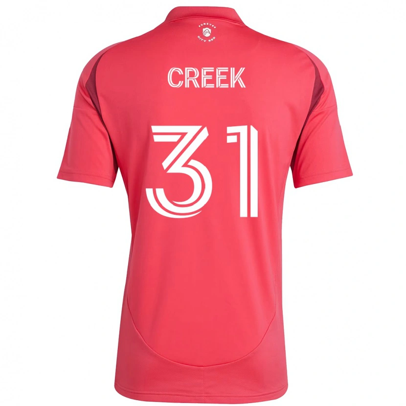 Danxen Niño Camiseta Michael Creek #31 Magenta Blanco 1ª Equipación 2025/26 La Camisa México