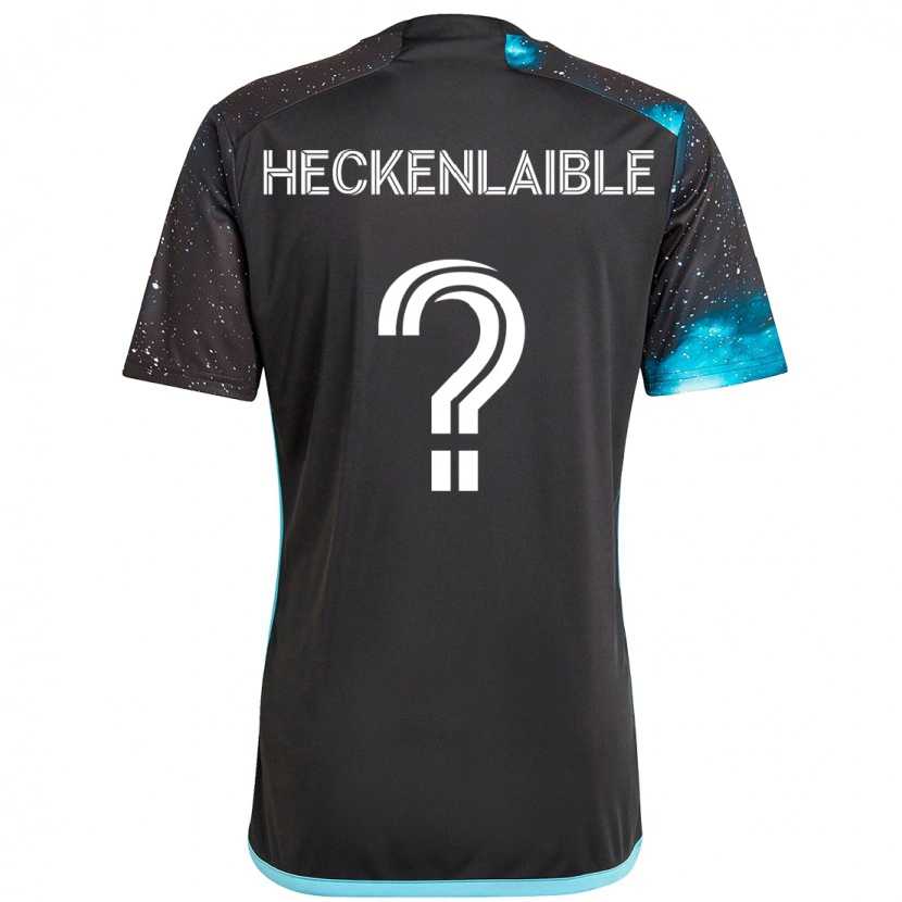 Danxen Niño Camiseta Andrew Heckenlaible #0 Azul Celeste 1ª Equipación 2025/26 La Camisa México