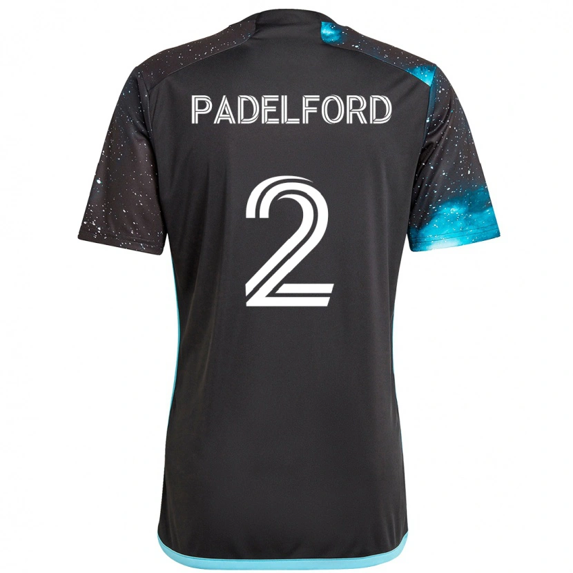 Danxen Niño Camiseta Devin Padelford #2 Azul Celeste 1ª Equipación 2025/26 La Camisa México