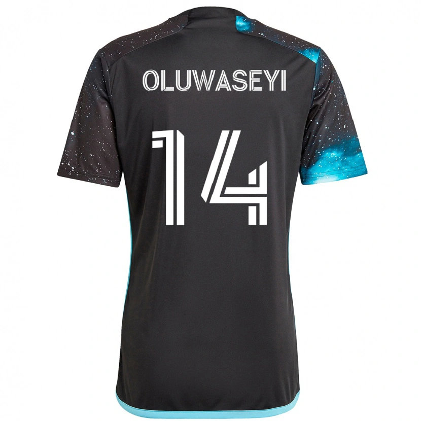 Danxen Niño Camiseta Tani Oluwaseyi #14 Azul Celeste 1ª Equipación 2025/26 La Camisa México