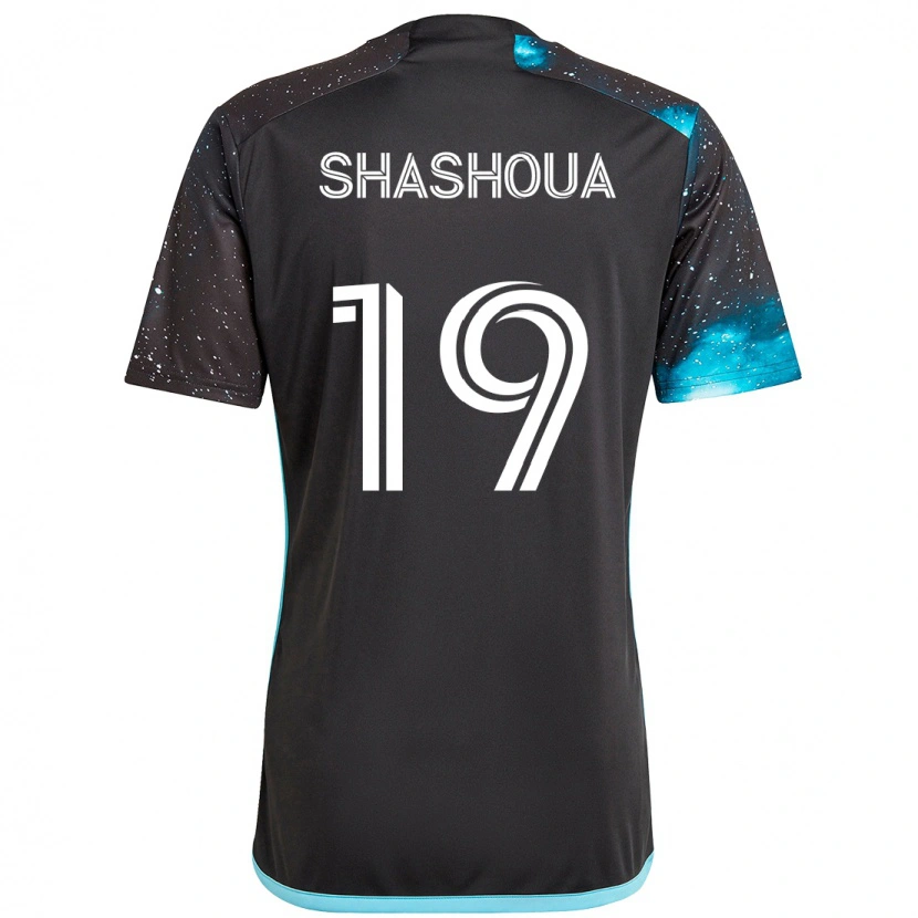 Danxen Niño Camiseta Sam Shashoua #19 Azul Celeste 1ª Equipación 2025/26 La Camisa México