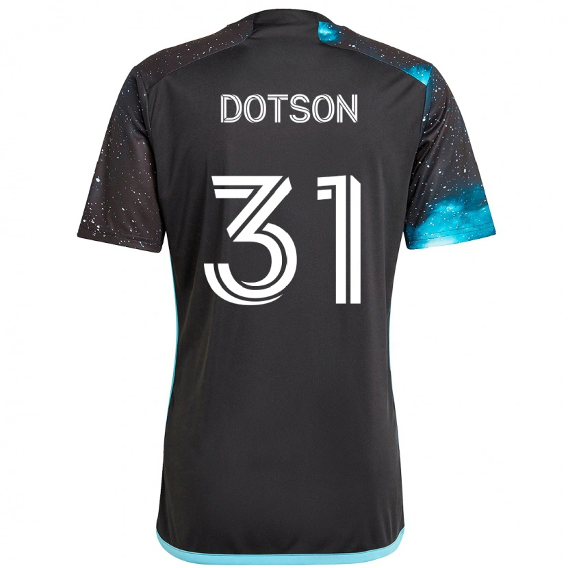 Danxen Niño Camiseta Hassani Dotson #31 Azul Celeste 1ª Equipación 2025/26 La Camisa México