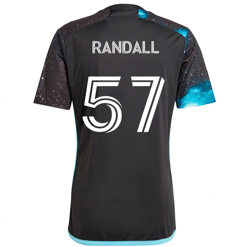 Danxen Niño Camiseta Darius Randell #57 Azul Celeste 1ª Equipación 2025/26 La Camisa México