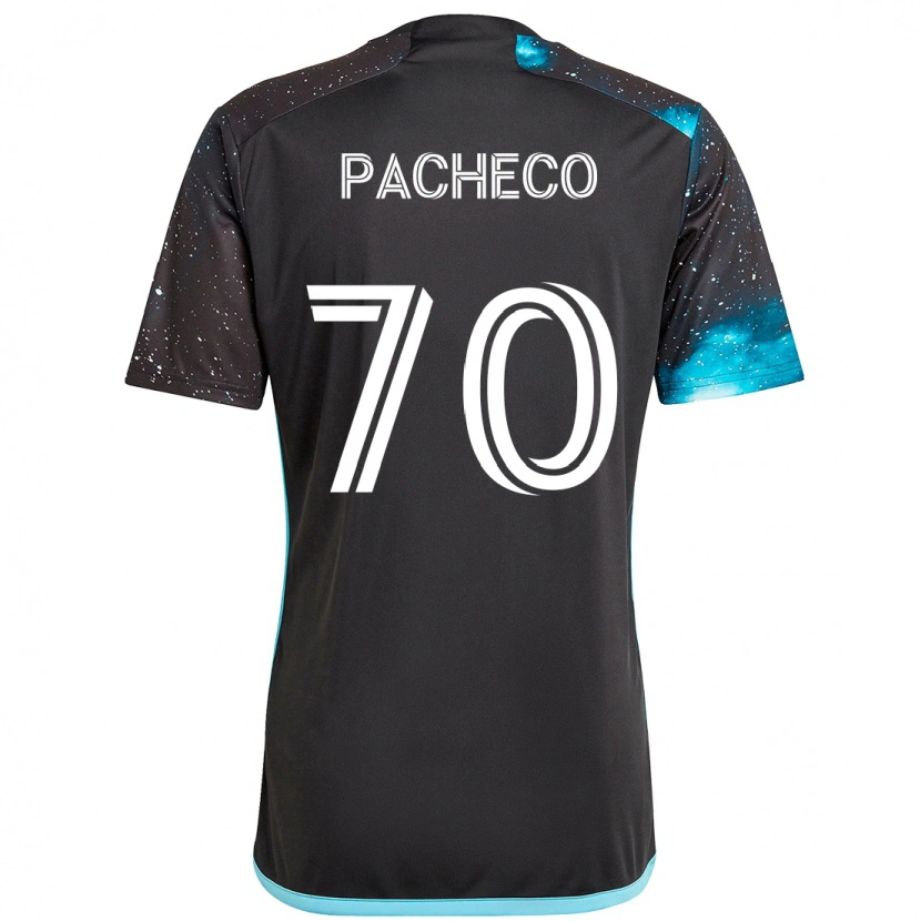 Danxen Niño Camiseta Diogo Pacheco #70 Azul Celeste 1ª Equipación 2025/26 La Camisa México
