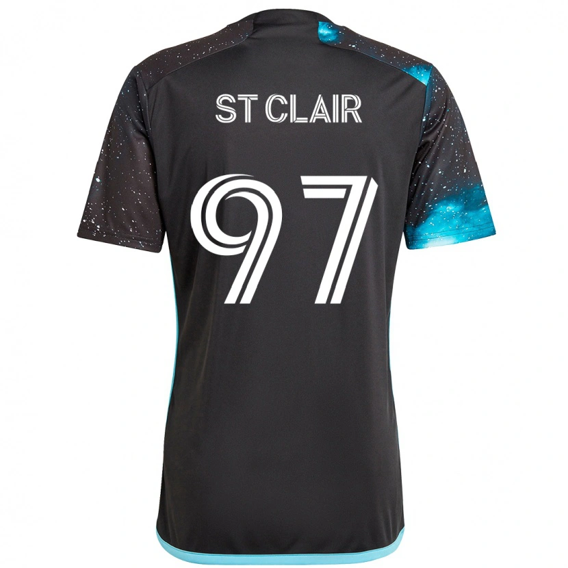 Danxen Niño Camiseta Dayne St. Clair #97 Azul Celeste 1ª Equipación 2025/26 La Camisa México