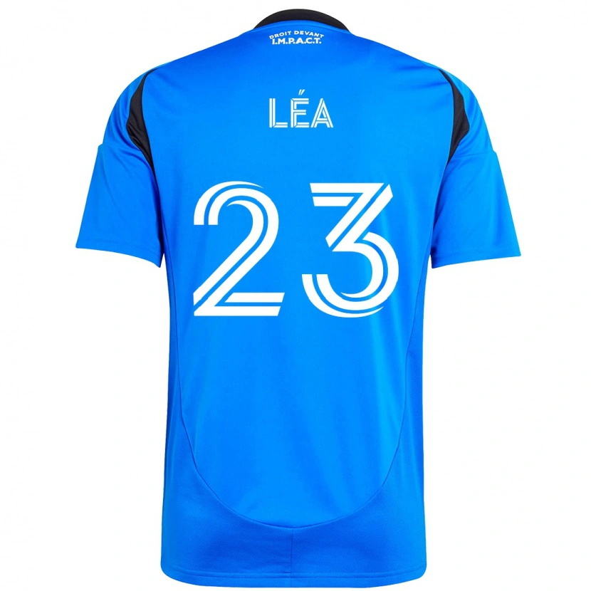 Danxen Niño Camiseta Jacques Léa #23 Azul Celeste Azul Oscuro 1ª Equipación 2025/26 La Camisa México