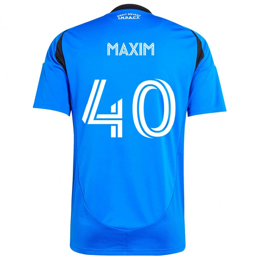 Danxen Niño Camiseta Ellyson Maxim #40 Azul Celeste Azul Oscuro 1ª Equipación 2025/26 La Camisa México