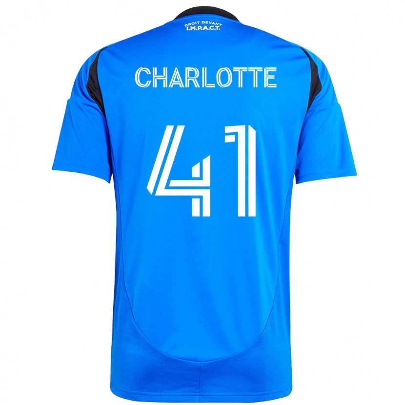 Danxen Niño Camiseta Baptista Charlotte #41 Azul Celeste Azul Oscuro 1ª Equipación 2025/26 La Camisa México