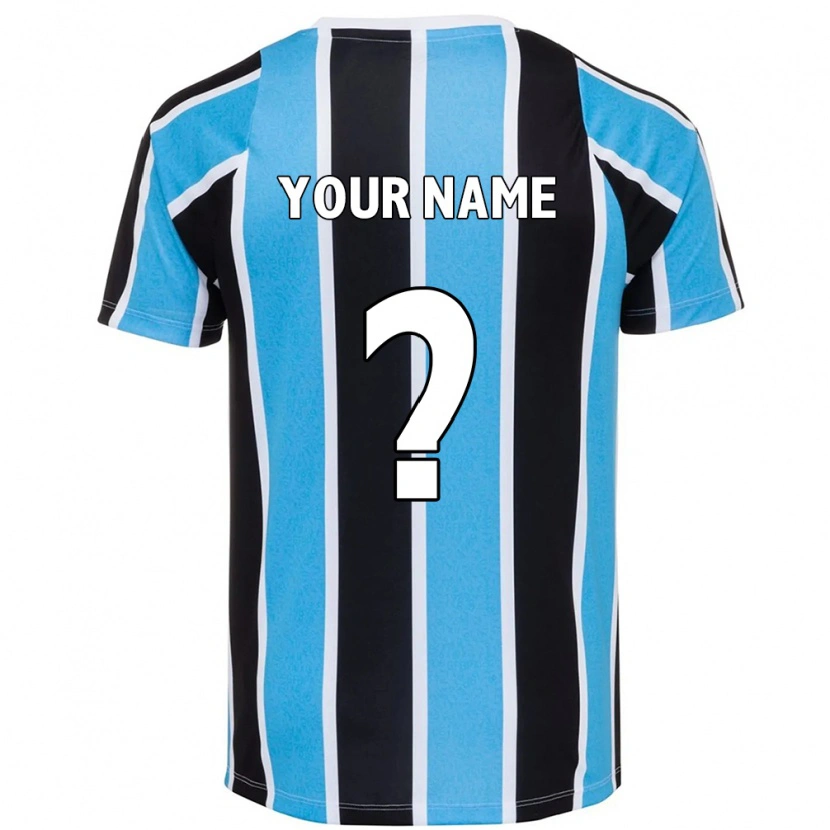 Danxen Niño Camiseta Su Nombre #0 Blanco Azul 1ª Equipación 2025/26 La Camisa México