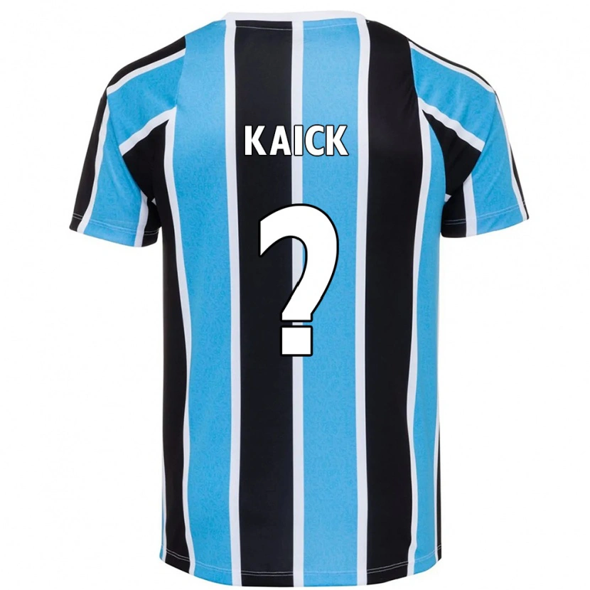Danxen Niño Camiseta Kaick #0 Blanco Azul 1ª Equipación 2025/26 La Camisa México