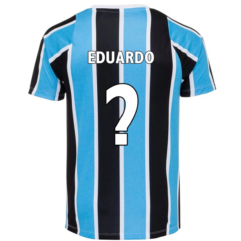 Danxen Niño Camiseta Eduardo #0 Blanco Azul 1ª Equipación 2025/26 La Camisa México