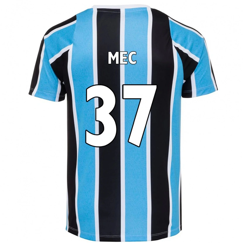 Danxen Niño Camiseta Gabriel Mec #37 Blanco Azul 1ª Equipación 2025/26 La Camisa México