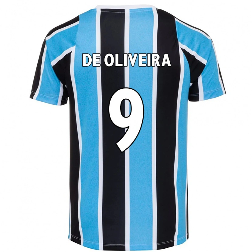 Danxen Niño Camiseta Veridiana Mostaco De Oliveira #9 Azul Negro Blanco 1ª Equipación 2025/26 La Camisa México