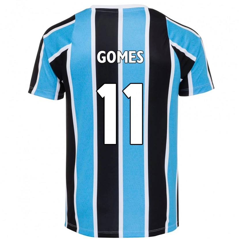 Danxen Niño Camiseta Joyce Gomes Da Silva #11 Azul Negro Blanco 1ª Equipación 2025/26 La Camisa México
