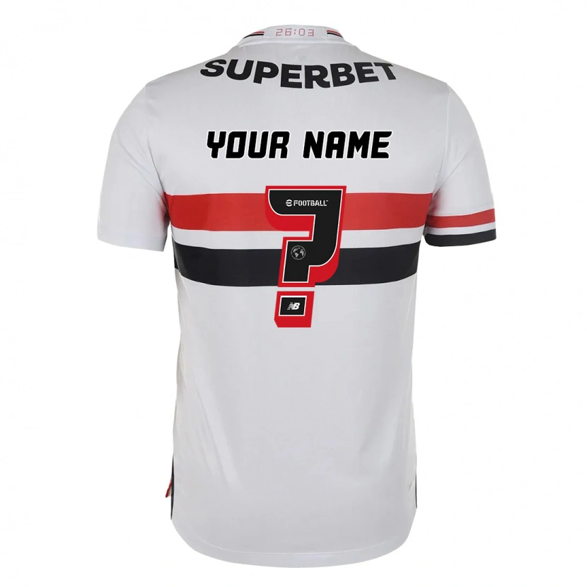 Danxen Niño Camiseta Su Nombre #0 Negro Rojo 1ª Equipación 2025/26 La Camisa México