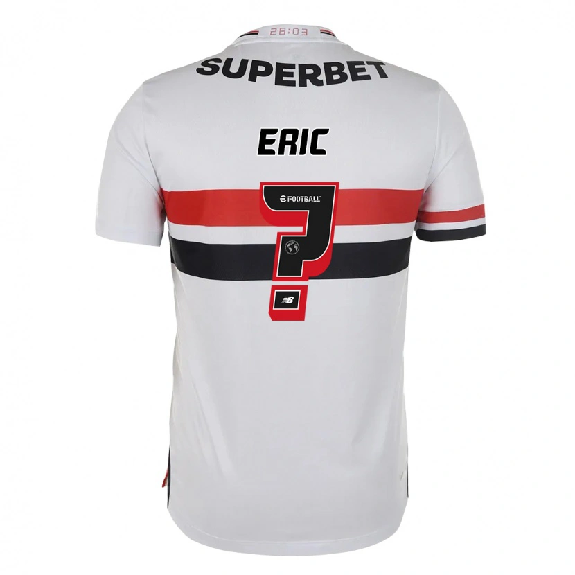 Danxen Niño Camiseta Eric #0 Negro Rojo 1ª Equipación 2025/26 La Camisa México