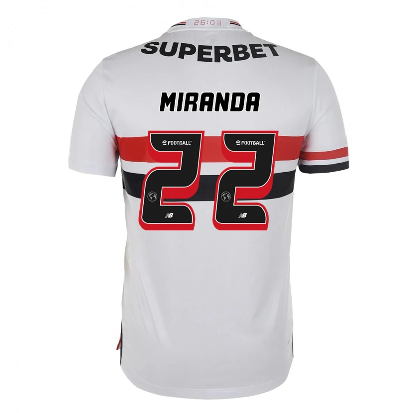Danxen Niño Camiseta Miranda #22 Negro Rojo 1ª Equipación 2025/26 La Camisa México