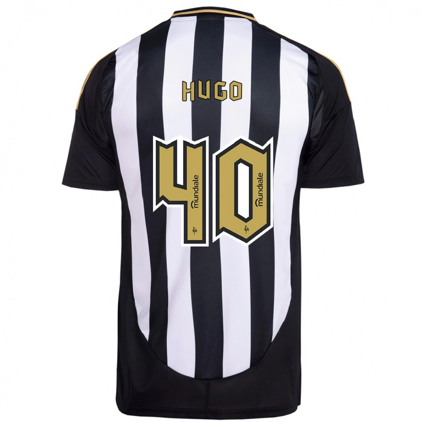 Danxen Niño Camiseta Vitinho #40 Blanco Negro 1ª Equipación 2025/26 La Camisa México