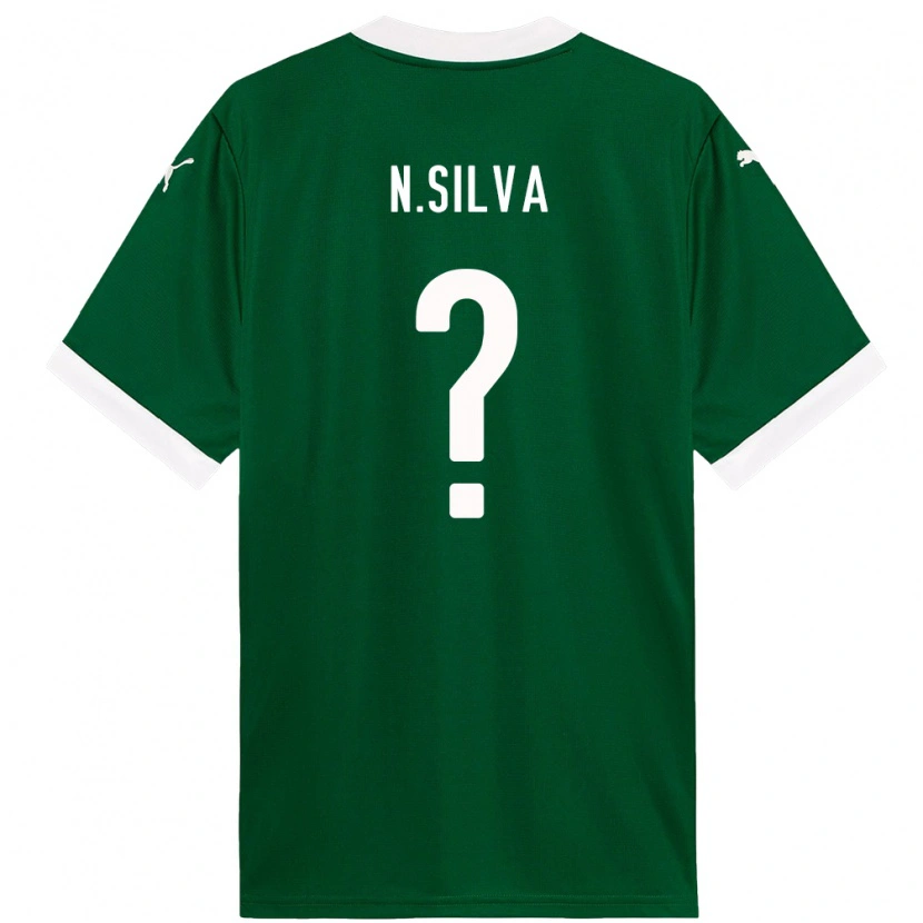 Danxen Niño Camiseta Ney Silva #0 Verde Blanco 1ª Equipación 2025/26 La Camisa México