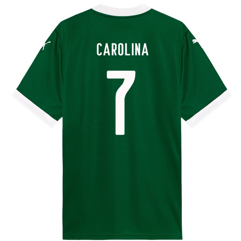 Danxen Niño Camiseta Brena Carolina #7 Blanco Verde 1ª Equipación 2025/26 La Camisa México
