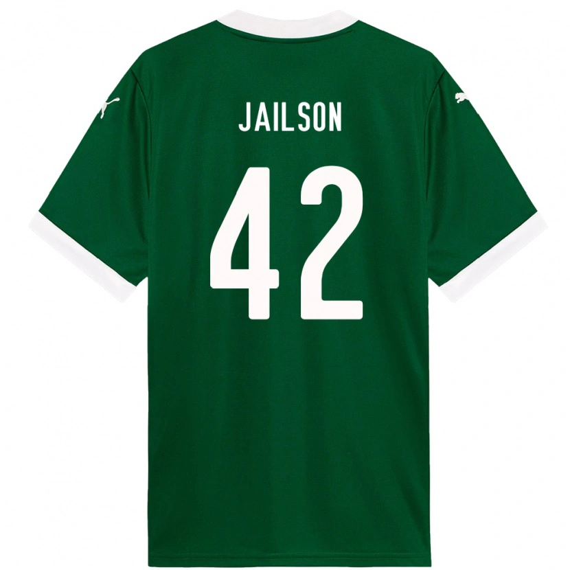 Danxen Niño Camiseta Jailson #42 Blanco Verde 1ª Equipación 2025/26 La Camisa México