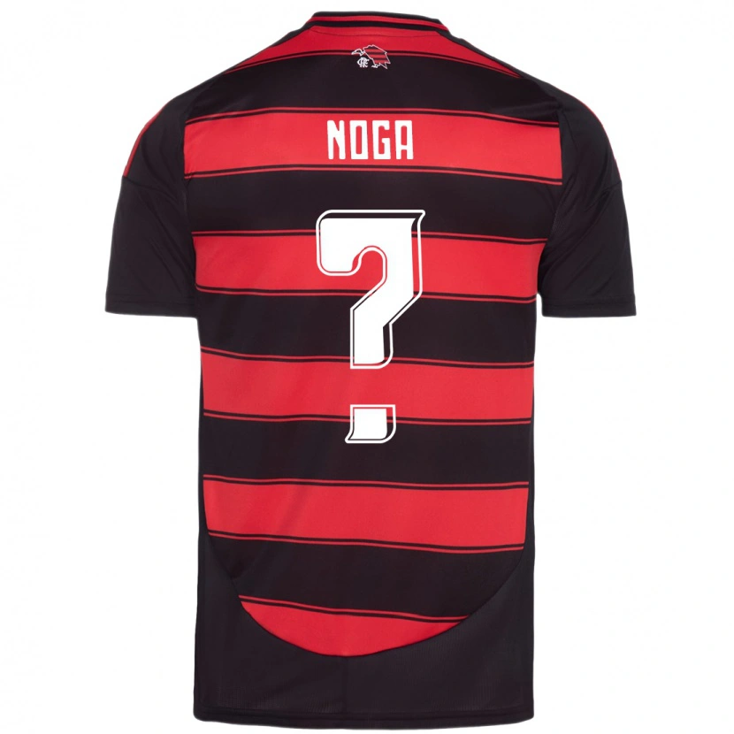 Danxen Niño Camiseta Gabriel Noga #0 Blanco Rojo 1ª Equipación 2025/26 La Camisa México