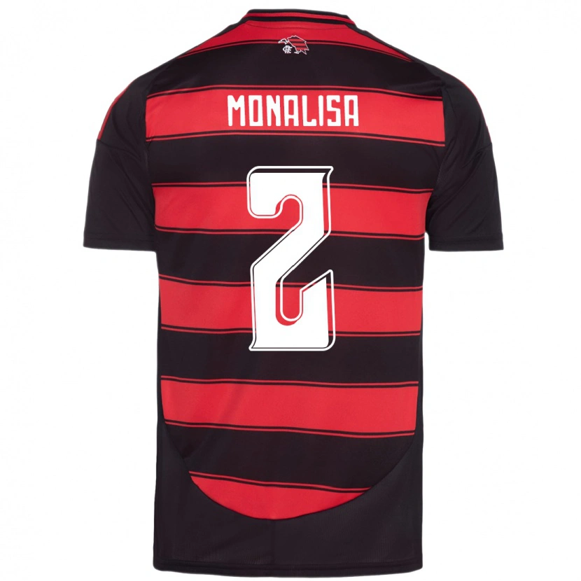 Danxen Niño Camiseta Monalisa #2 Blanco Rojo 1ª Equipación 2025/26 La Camisa México