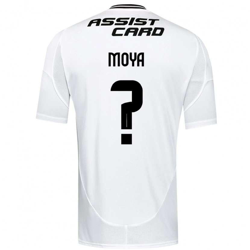 Danxen Niño Camiseta Matías Moya #0 Negro Blanco Amarillo 1ª Equipación 2025/26 La Camisa México