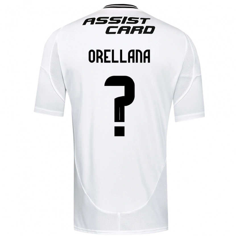 Danxen Niño Camiseta Matias Orellana #0 Negro Blanco Amarillo 1ª Equipación 2025/26 La Camisa México