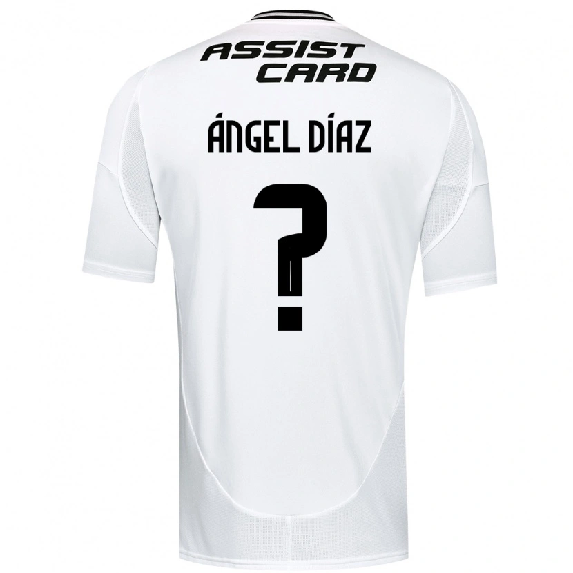 Danxen Niño Camiseta Ángel Díaz #0 Negro Blanco Amarillo 1ª Equipación 2025/26 La Camisa México