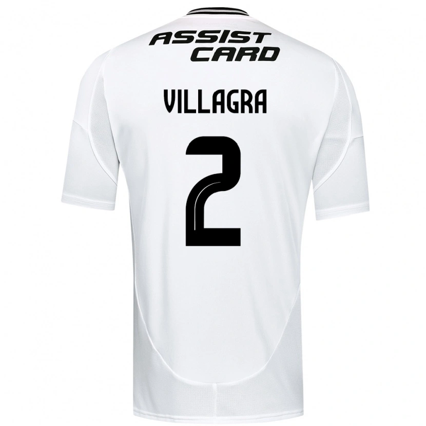 Danxen Niño Camiseta Jonathan Villagra #2 Negro Blanco Amarillo 1ª Equipación 2025/26 La Camisa México