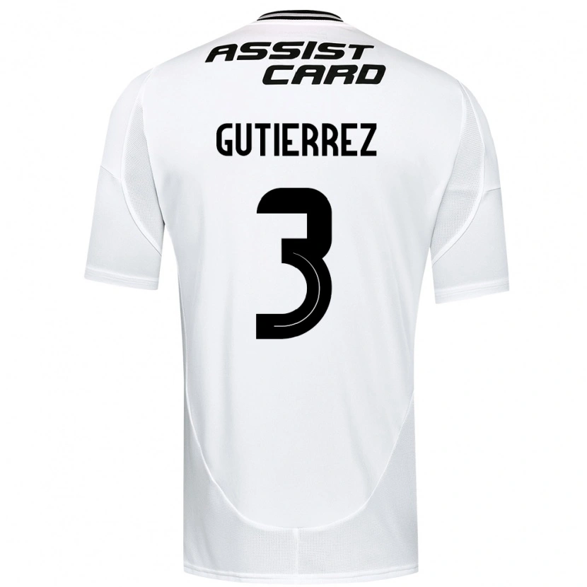 Danxen Niño Camiseta Daniel Gutiérrez #3 Negro Blanco Amarillo 1ª Equipación 2025/26 La Camisa México