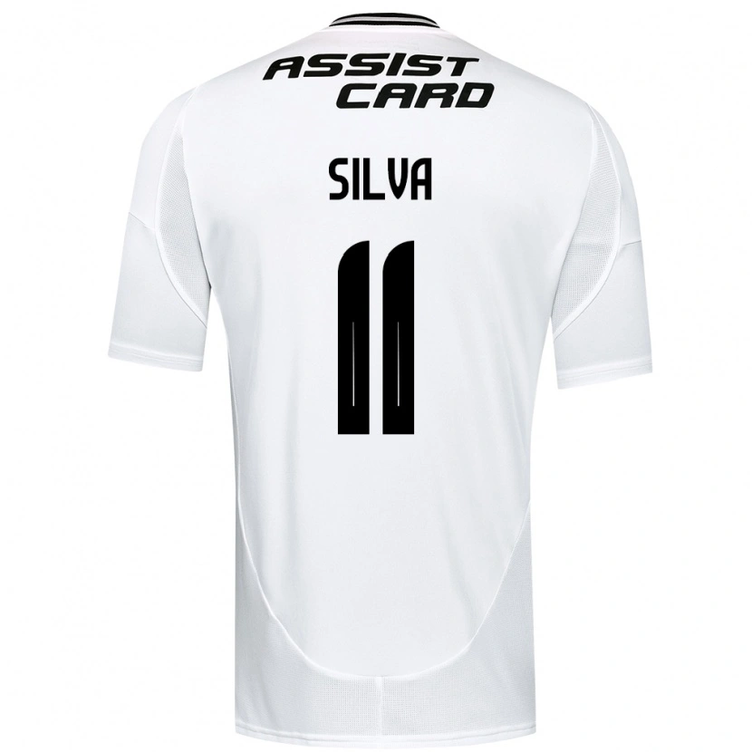 Danxen Niño Camiseta Martín Silva #11 Negro Blanco Amarillo 1ª Equipación 2025/26 La Camisa México