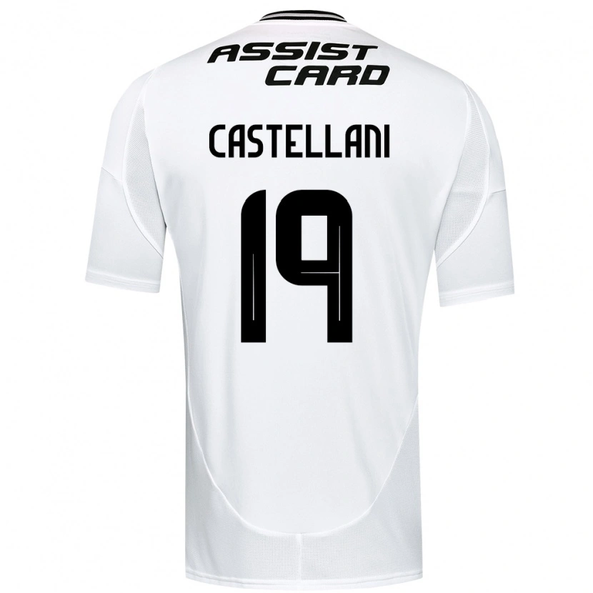 Danxen Niño Camiseta Gonzalo Castellani #19 Negro Blanco Amarillo 1ª Equipación 2025/26 La Camisa México