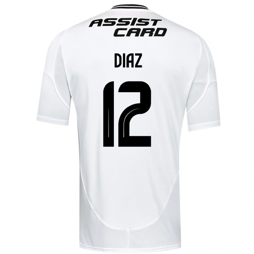 Danxen Niño Camiseta Javiera Díaz #12 Negro Blanco Amarillo 1ª Equipación 2025/26 La Camisa México