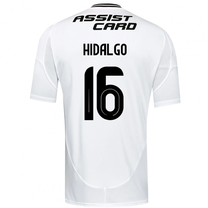 Danxen Niño Camiseta Fernanda Hidalgo #16 Negro Blanco Amarillo 1ª Equipación 2025/26 La Camisa México