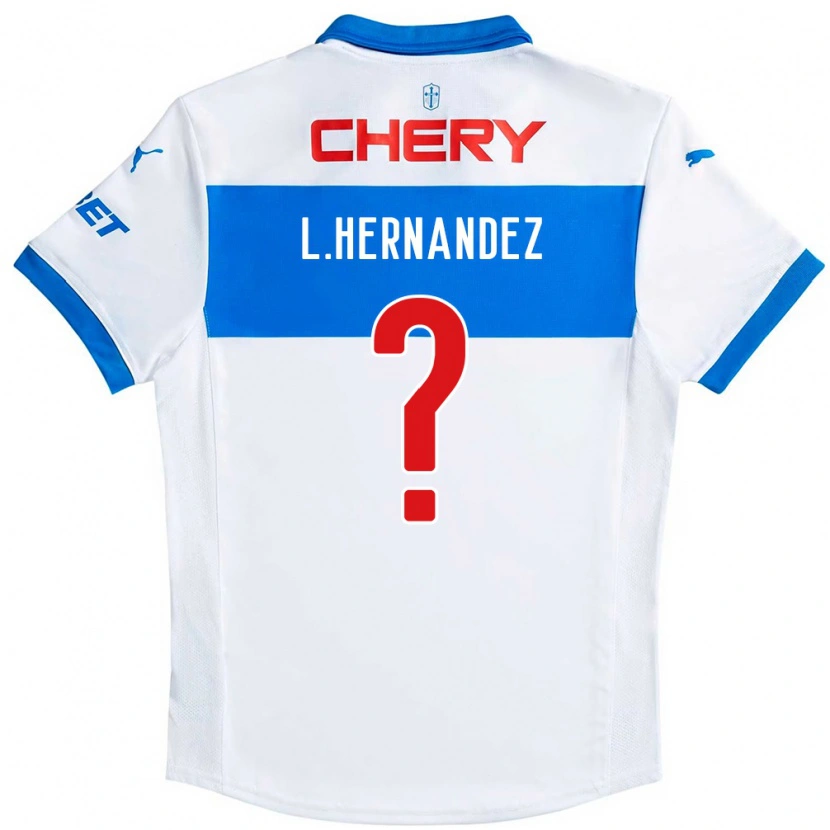 Danxen Niño Camiseta Luis Felipe Hernández #0 Azul Real Blanco 1ª Equipación 2025/26 La Camisa México