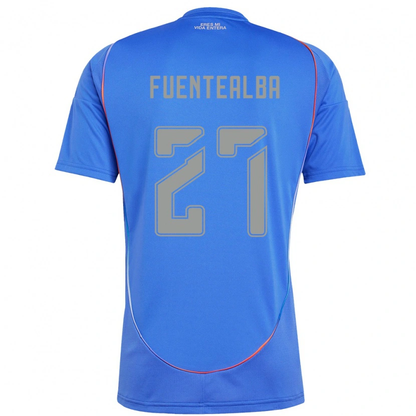 Danxen Niño Camiseta Jeison Fuentealba #27 Naranja Rojo 1ª Equipación 2025/26 La Camisa México
