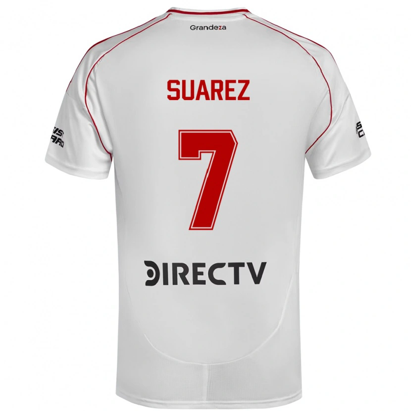 Danxen Niño Camiseta Matias Suarez #7 Borgoña Magenta 1ª Equipación 2025/26 La Camisa México