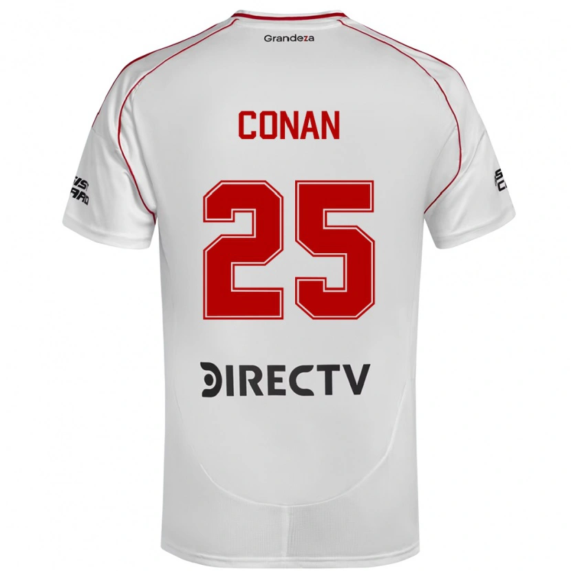 Danxen Niño Camiseta Conan Ledesma #25 Borgoña Magenta 1ª Equipación 2025/26 La Camisa México