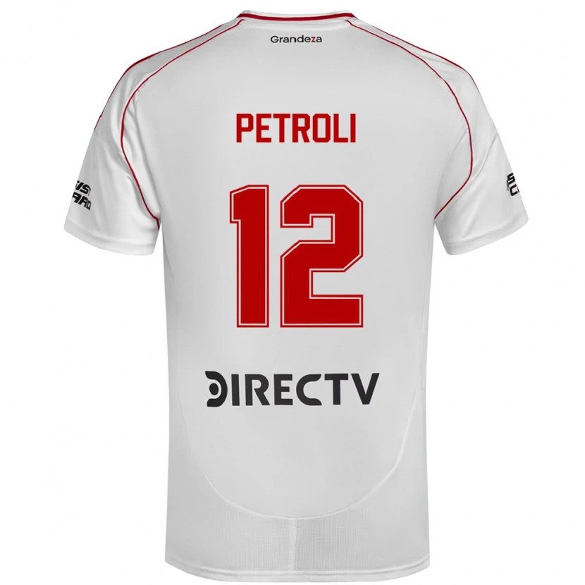 Danxen Niño Camiseta Franco Petroli #12 Borgoña Magenta 1ª Equipación 2025/26 La Camisa México