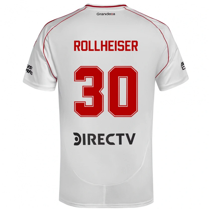 Danxen Niño Camiseta Benjamin Rollheiser #30 Borgoña Magenta 1ª Equipación 2025/26 La Camisa México