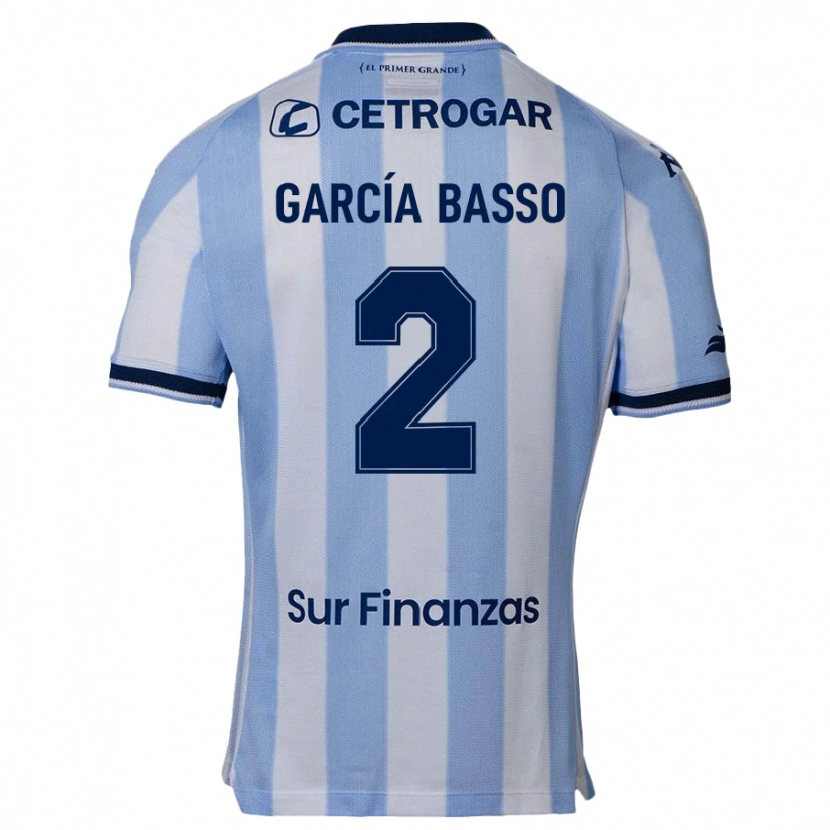 Danxen Niño Camiseta Agustín García Basso #2 Azul Oscuro 1ª Equipación 2025/26 La Camisa México
