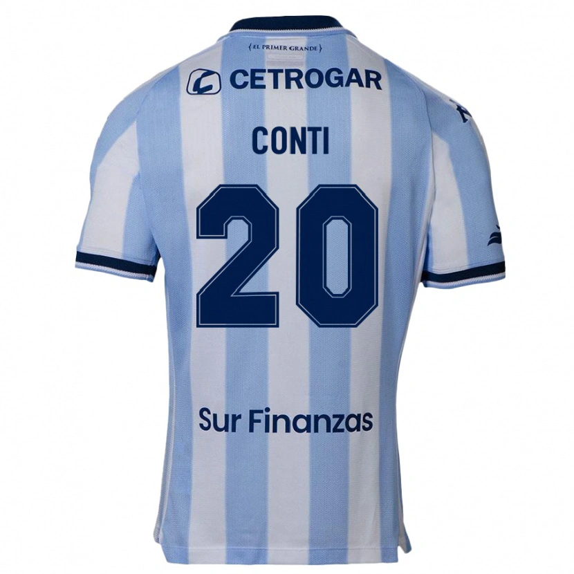 Danxen Niño Camiseta Germán Conti #20 Azul Oscuro 1ª Equipación 2025/26 La Camisa México