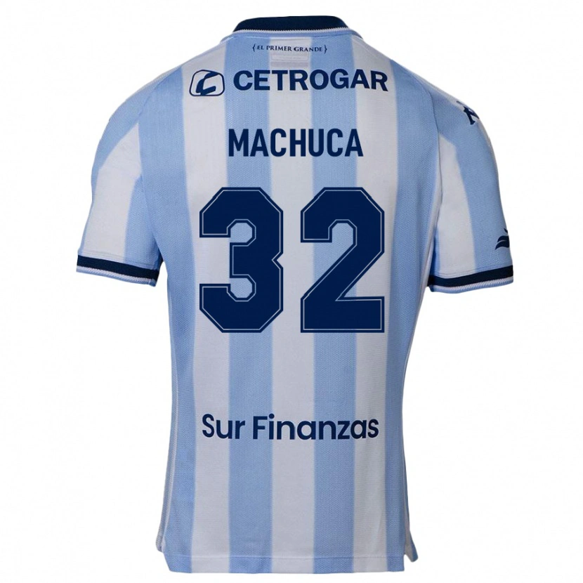 Danxen Niño Camiseta Elias Machuca #32 Azul Oscuro 1ª Equipación 2025/26 La Camisa México